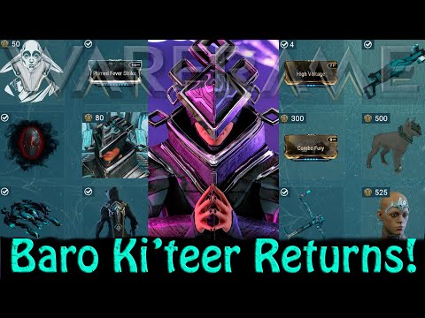 Warframe - Baro Ki'Teer Returns! [2nd June 2023]
