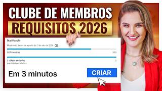 ✅ Como CRIAR CLUBE DE MEMBROS no YOUTUBE em 2026 do Jeito Certo!