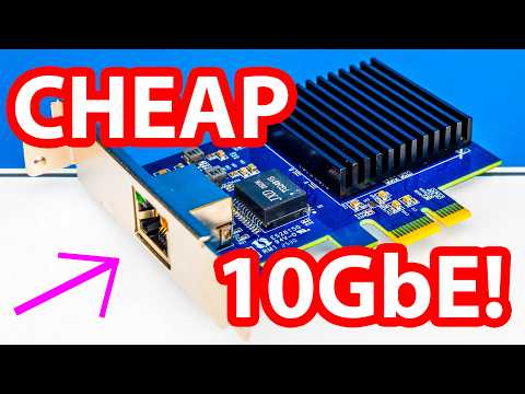 New CHEAP 10GbE NICs and Switches 10Gbase-T for 2026