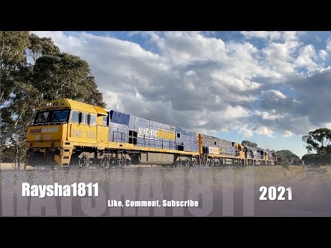 3XM4 - NR120-NR14-8223-8213 (PacNat steel) Murgheboluc - Australian Trains by Raysha1811