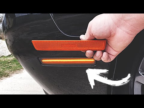 How To UPGRADE Dodge Challenger Side Markers to LED\u2019s | SUPER EASY MODIFICATION!