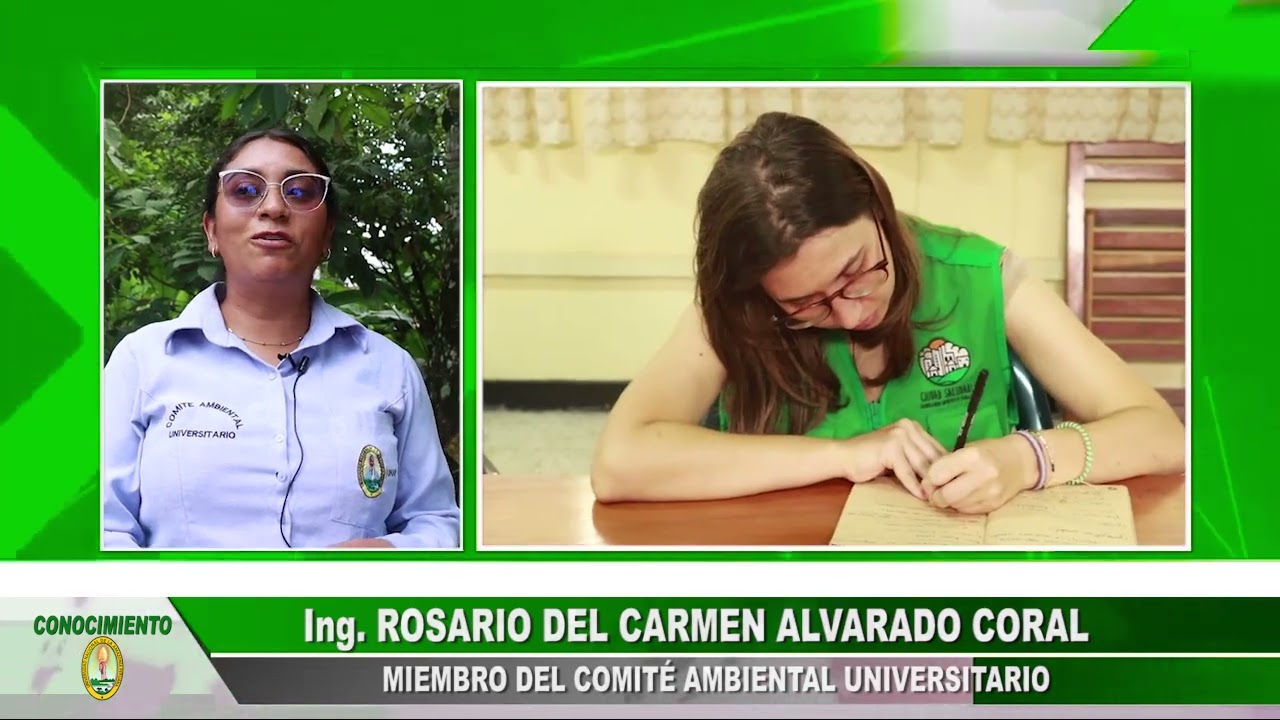 ING  ROSARIO DEL CARMEN ALVARADO CORAL, MIEMBRO DEL COMITÉ AMBIENTAL UNIVERSITARIO - CAU UNAP.