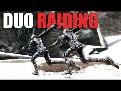 We Duo Raided Ice Cave On Fjordur! | Ark Small Tribes PVP Fjordur E30