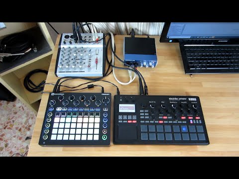 KORG ELECTRIBE 2S vs NOVATION CIRCUIT - DIGITAL SOUL MIXTAPE