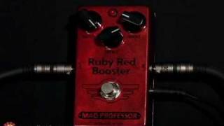 Video thumbnail for Mad Professor Ruby Red Booster by ProGuitarShopDemos