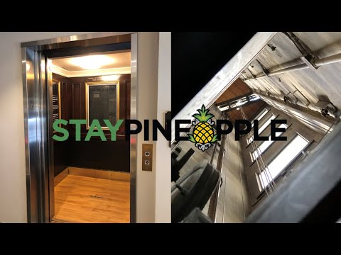EPIC Old OTIS Traction Scenic Elevator - Staypinapple Union Square - San Francisco, CA