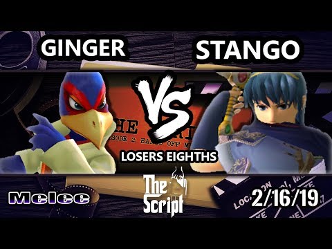 The Script 2 - Stango (Marth) Vs. Ginger (Falco) - Smash Melee Losers Top 8