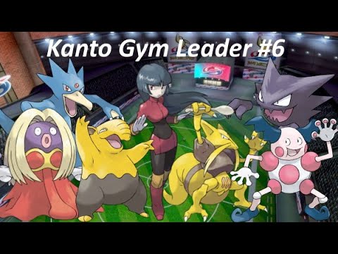 Kanto Gym Leader #6 (Sabrina) - Pokémon Battle Revolution