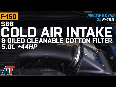 2011-2014 F150 S&B Cold Air Intake & Oiled Cleanable Cotton Filter 5.0L Review & Dyno