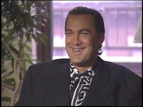 Steven Seagal talks with Jimmy Carter about life and Under Siege