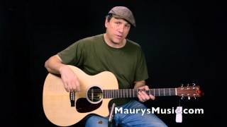Video thumbnail for The Martin GPCPA5 at MaurysMusic.com by Maury's Music