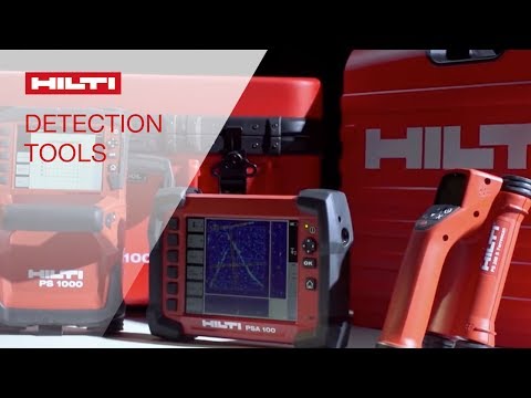 OVERVIEW of the Hilti PS 1000 and PS 250 detection systems