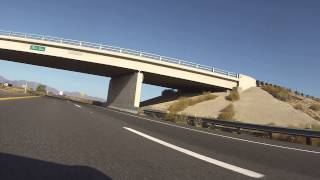 preview picture of video 'Interstate 8 Freeway Frank West through Wellton, Arizona, 10 July 2014, GP060063'