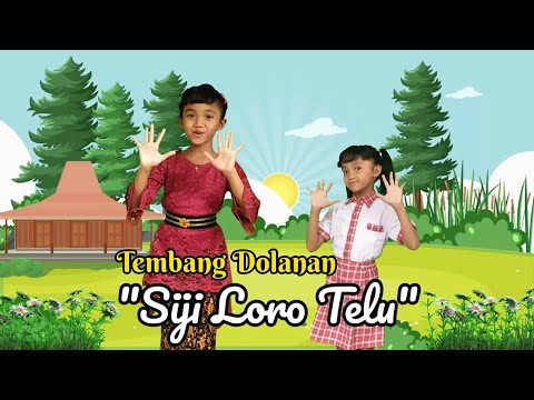 Tembang Dolanan Siji Loro Telu (Lirik) | Lagu  Anak Siji Loro Telu Astane Sedheku Kelas 1 SD