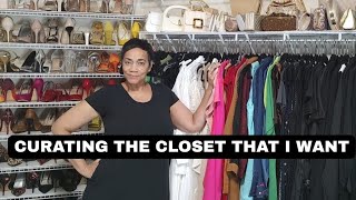 I'M GETTING RID OF SOME DRESSES | THE START OF CURATING THE CLOSET I WANT #fashion #closetgoals