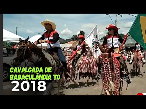 Cavalgada de Babaçulândia Tocantins 2018