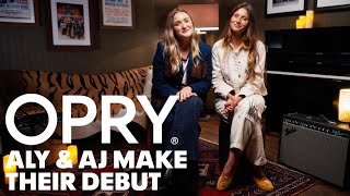 Aly &amp; AJ Make Their Opry Debut!