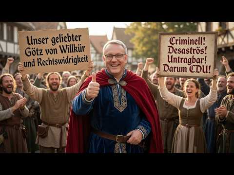 Der Verteidiger von Willkür & Rechtswidrigkeiten - CDU-Landrat Götz Ulrich und die rechtswidrigen Auflagenbescheide für Demonstrationen im Burgenlandkreis
