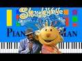 Shushybye Theme Song Slow Easy Medium Piano Tutorial 4K