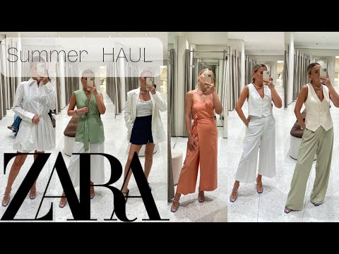 Huge ZARA Summer haul | SALE + New  Collection |