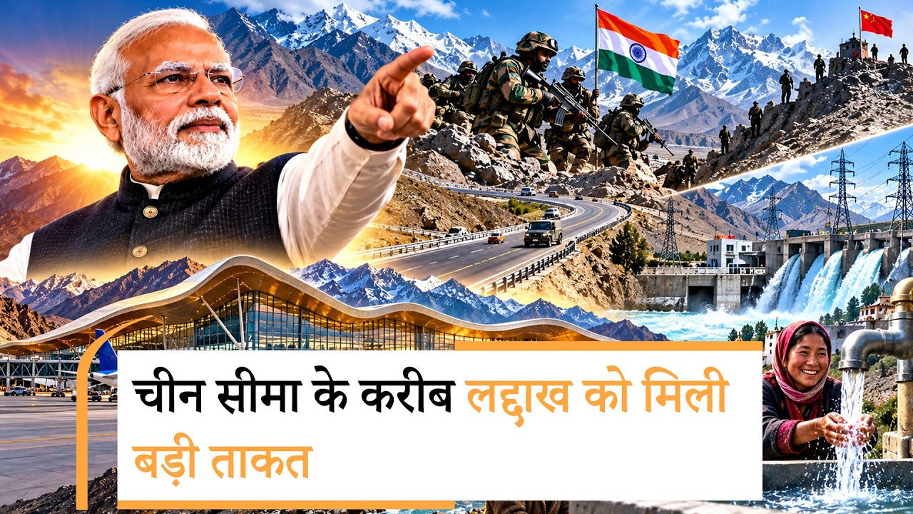 Ladakh के लिए PM Modi ने खोला खजाना, Airport, Road, बिजली और हर घर जल समेत तमाम सौगातें प्रदान कीं Ladakh के लिए PM Modi ने खोला खजाना, Airport, Road, बिजली और हर घर जल समेत तमाम सौगातें प्रदान कीं