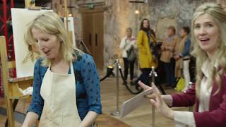 Behind The Scenes: Celebrity Portrait Artist Of The Year with Fenella Woolgar video