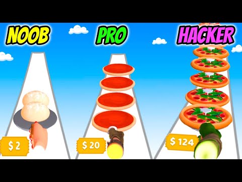 I Want Pizza - NOOB vs PRO vs HACKER