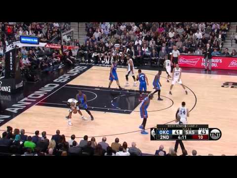 LaMarcus Aldridge 41 Pts   Full Highlights   Thunder vs Spurs   Game 2   2016 NBA Playoffs