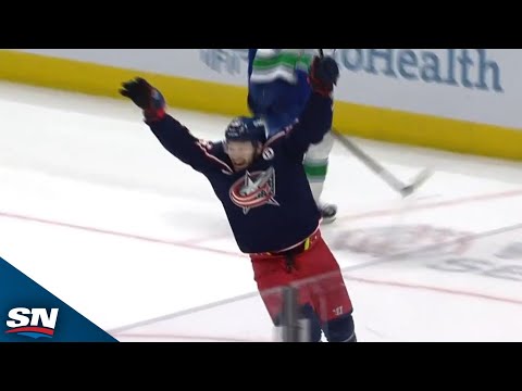 Blue Jackets, Canucks Go At Each Other For Three Goals In 45 Seconds To Force OT