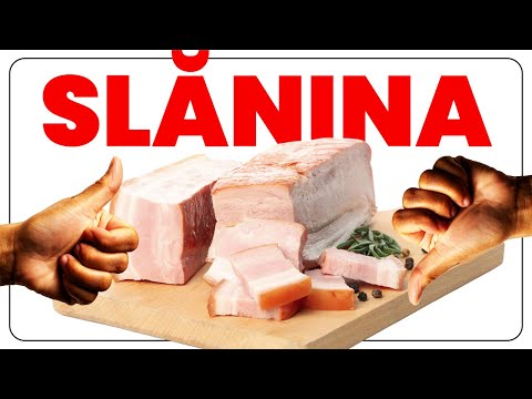 SLĂNINA. Sub lupa nutriţionistului! Benefică sau periculoasă?