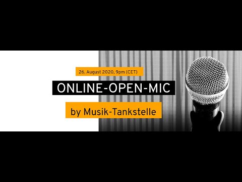 Open-Mic-Night live @ Tankstelle, Köln - 03.09.2020