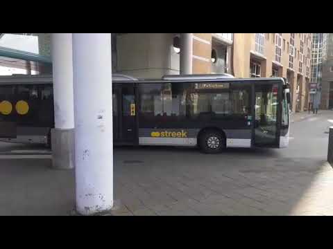 Qbuzz Streekbus Als Extra Bus Lijn 7 Op Station Groningen