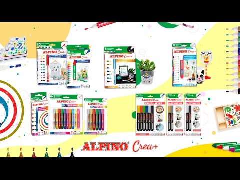 Desarrolla tu creatividad con la gama de manualidades Alpino Crea+
