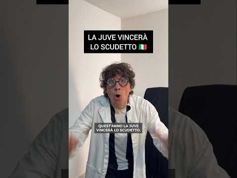 LA JUVE VINCERÀ LO SCUDETTO 🇮🇹 - Il piano