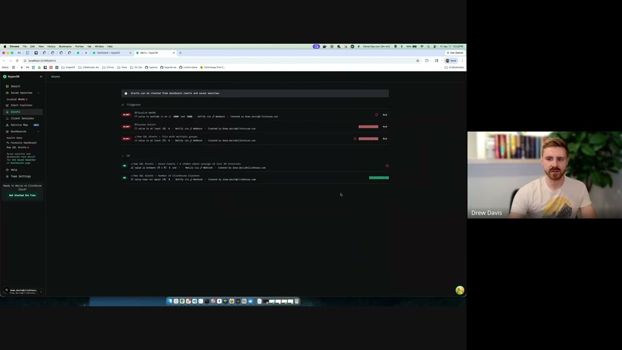 ClickStack Demo Day (17/04/2026) - Errors during alert execution