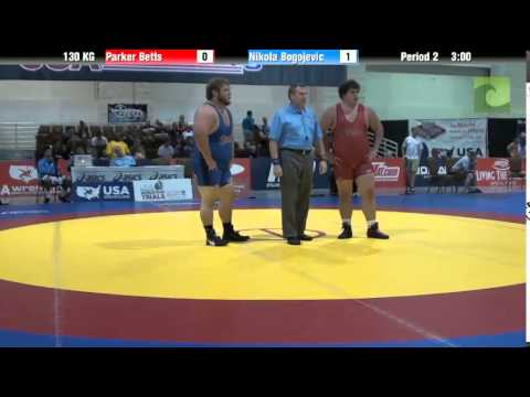 130 KG Parker Betts vs Nikola Bogojevic