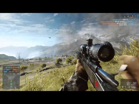 Battlefield 4 Awesome Sniper Shot 811 Meters