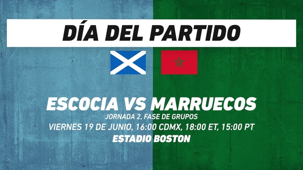 Escocia vs Marruecos, frente a frente: Futbol