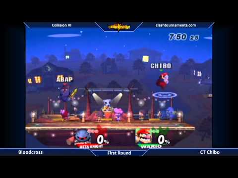 Collision VI - Bloodcross vs CT Chibo - SSBB