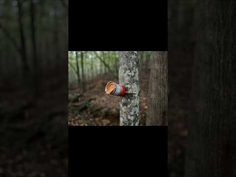 Cool peanut butter jar trick attracts big deer!! #hunting #deer #tipsandtricks