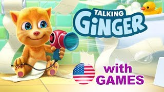 Learn English with Talking Ginger | Fun ESL English for Kids with Games