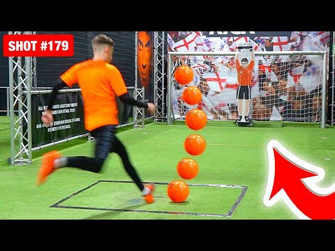 PRO FOOTBALLER vs ROBOT GOALKEEPER - Who Wins?