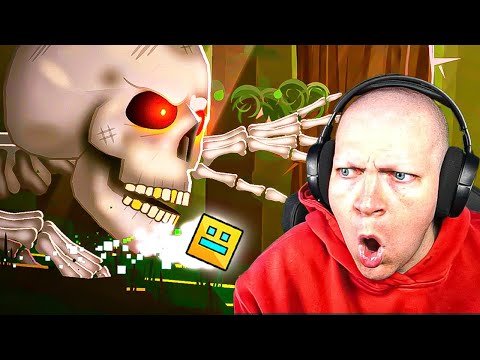 Reacting to "PEAK" Geometry Dash levels