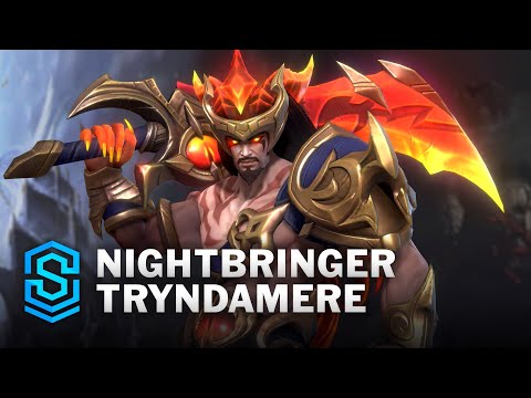 Nightbringer Tryndamere Wild Rift Skin Spotlight