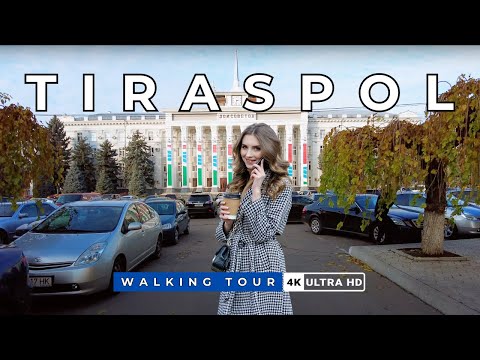 Tiraspol, Transnistria - walking tour is a guided of the city.