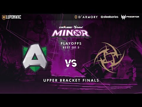 Ninjas in Pyjamas vs Alliance Game 1 (BO3) | StarLadder ImbaTV Minor Season 2 Upper Bracket Finals