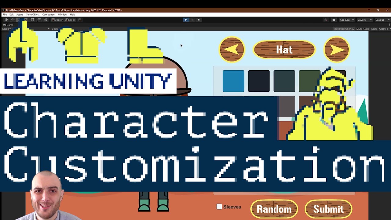 Unity Character Customization | Full Build | All Code and Assets Free and Linked in the Description