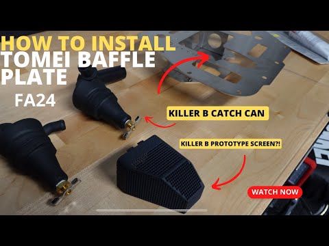 Tomei Baffle Plate Install GR86