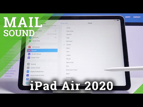 How to Set Up New Mail Sound on APPLE iPad Air 2020 – Personalize Mail Sound
