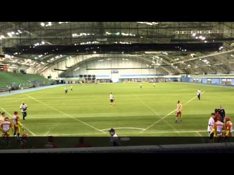 SiiPe - Ylivieska: Yllättävä sade keskeyttää halliottelun